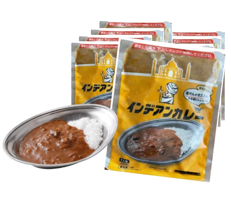 Amazon.co.jp: イン デアン カレー 冷凍パック 200g×8袋 レトルト